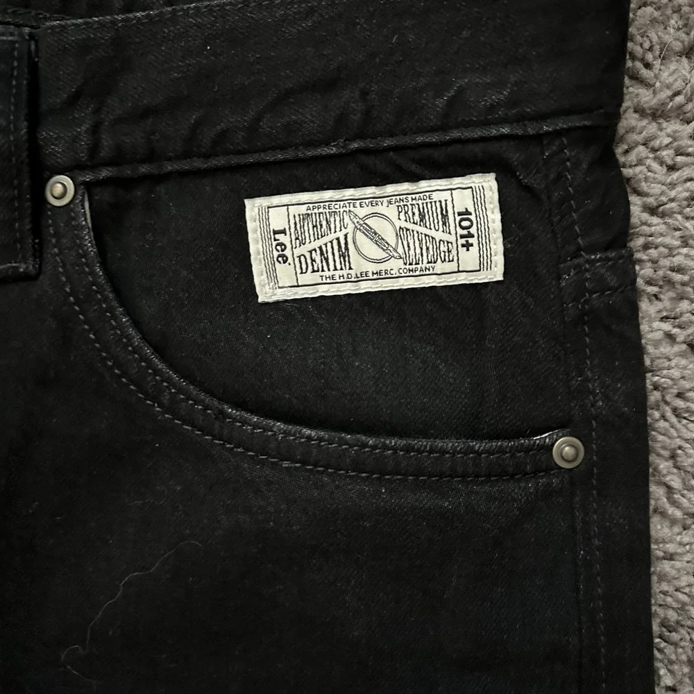 Lee Men's 101+ 731 Arvin Selvedge Cowboy Comfort Tapered Black Jeans Size 32x31